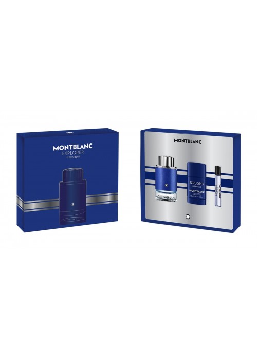 MONTBLANC EXPLORER ULTRA BLUE EAU DE PARFUM SET