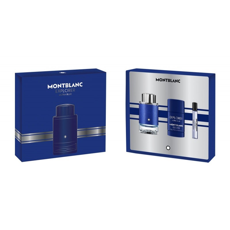 MONTBLANC EXPLORER ULTRA BLUE EAU DE PARFUM SET