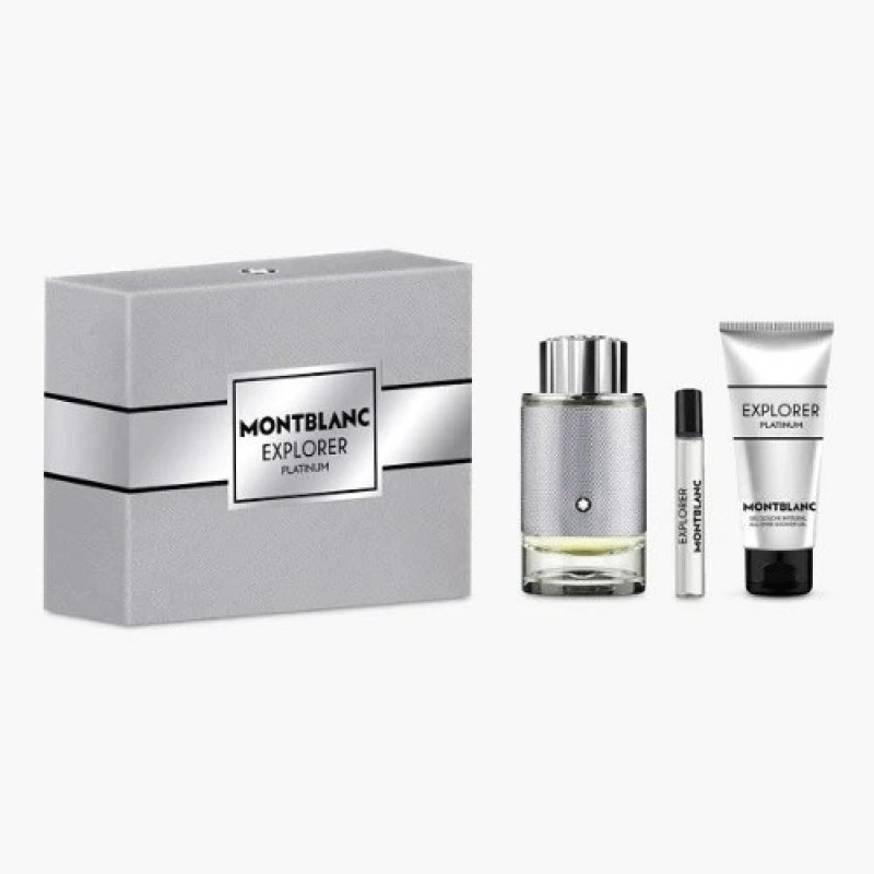 MONTBLANC EXPLORER PLATINUM EDP 100ML-EDP 7.5ML-SHOWER GEL 100ML