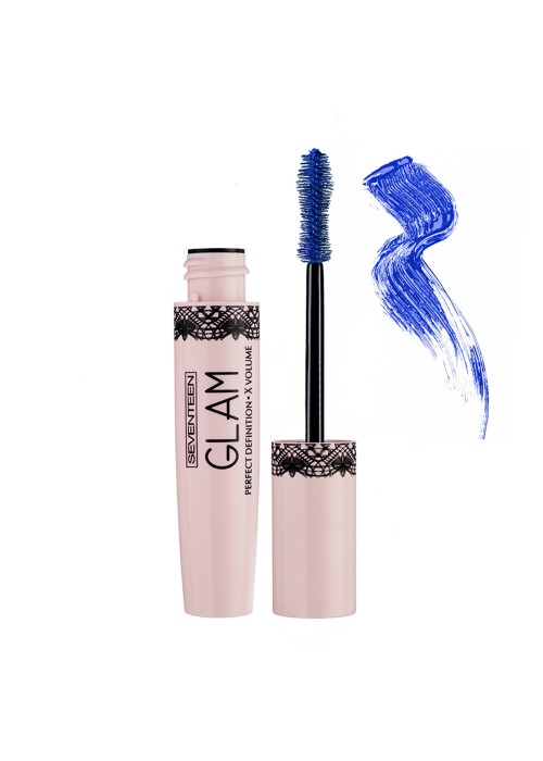 SEVENTEEN GLAM MASCARA N.4 BLUE