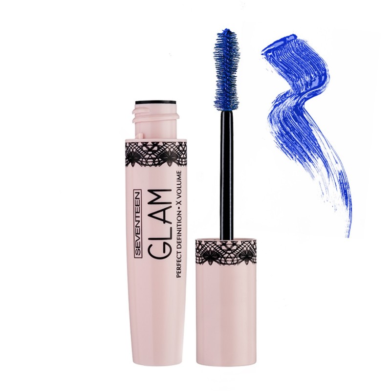 SEVENTEEN GLAM MASCARA N.4 BLUE