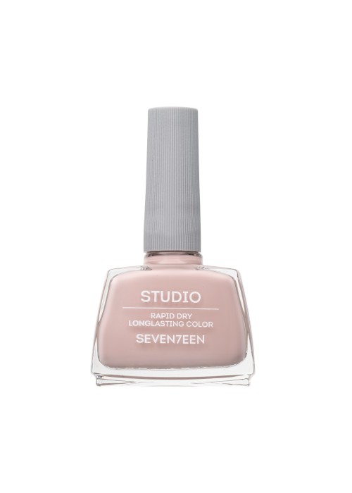 SEVENTEEN STUDIO RAPID DRY LONGLASTING COLOR NAIL N.100 12ML NUDE BEIGE