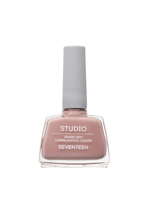 SEVENTEEN STUDIO RAPID DRY LONGLASTING COLOR NAIL N.101 12ML BEIGE