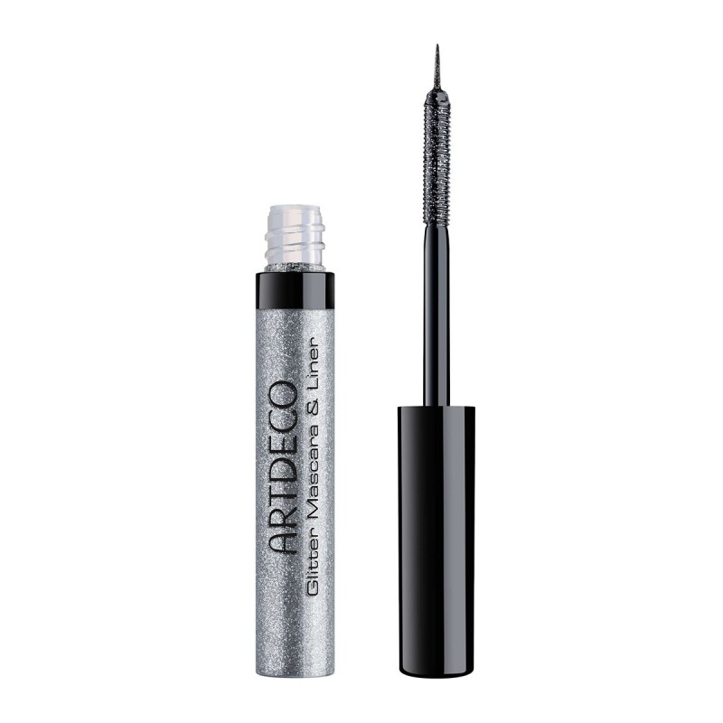 ARTDECO GLITTER MASCARA AND LINER N.5 SILVER