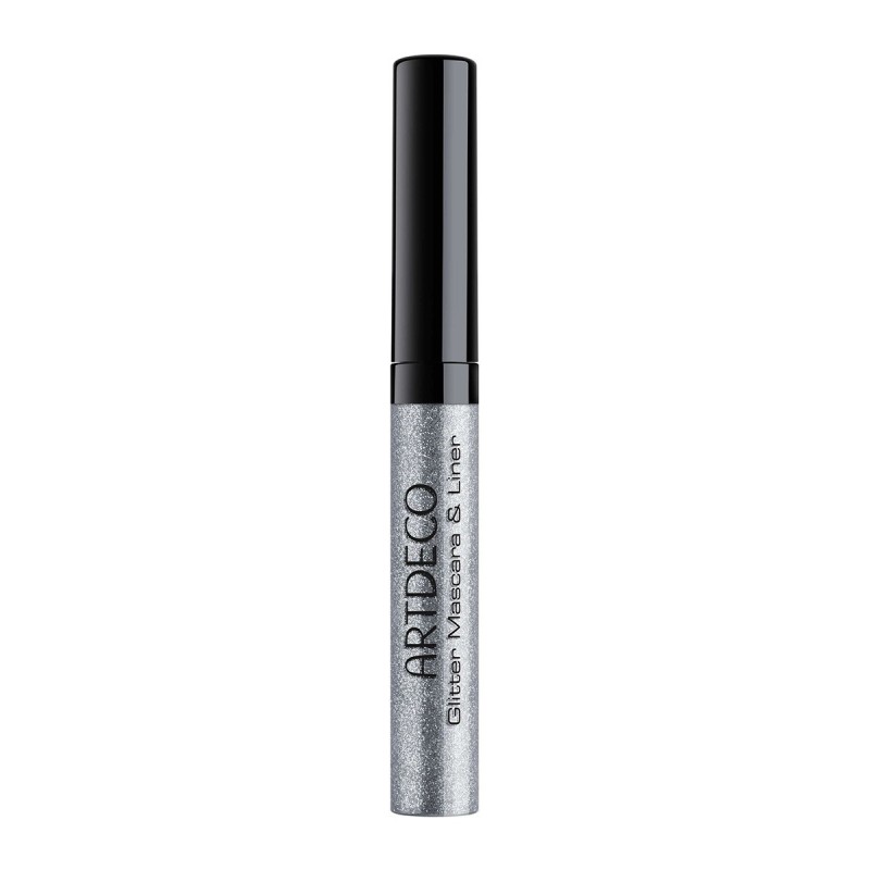 ARTDECO GLITTER MASCARA AND LINER N.5 SILVER