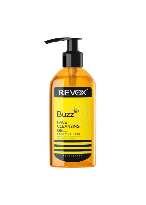 REVOX BUZZ FACE CLEANSING GEL HONEY-LEMON 180ML