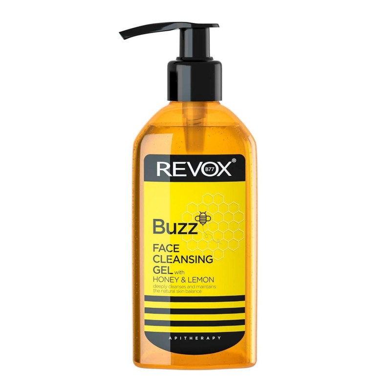 REVOX BUZZ FACE CLEANSING GEL HONEY-LEMON 180ML