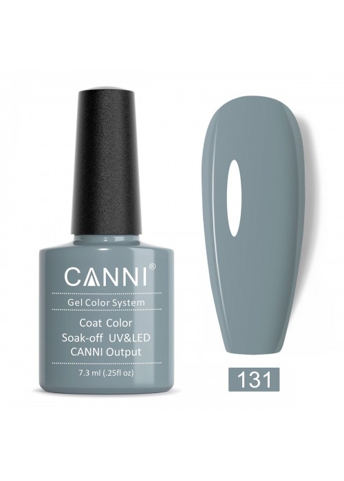 CANNI HYBRID NAIL COLOR N.131 ΓΚΡΙ ΑΝΟΙΚΤΟ 7.3ML