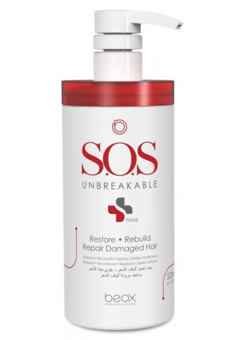BEOX PROFESSIONAL S.O.S UNBREAKABLE MASK 500ML