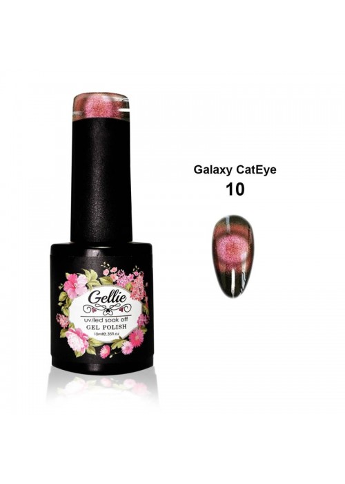 GELLIE GALAXY CATEYE 10 10ML - ΦΟΥΞΙΑ BRONZE