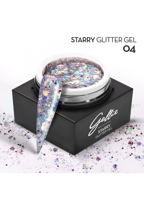 GELLIE STARRY GLITTER GEL 04 15ML