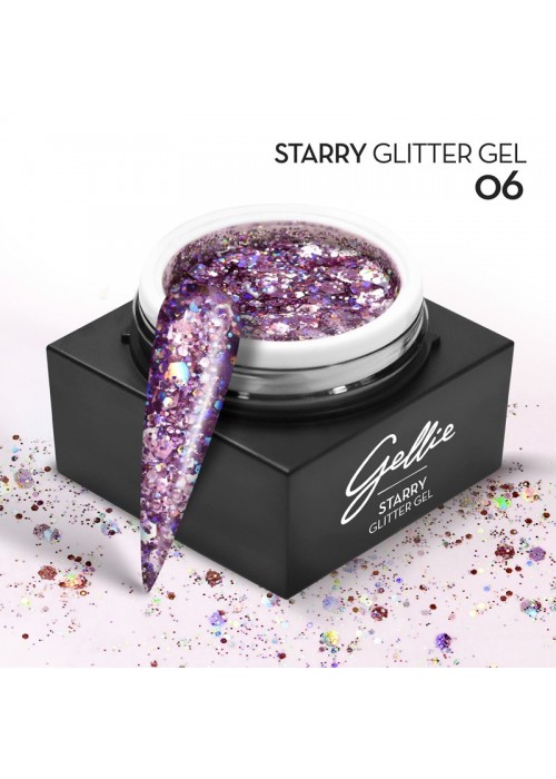 GELLIE STARRY GLITTER GEL 06 15ML