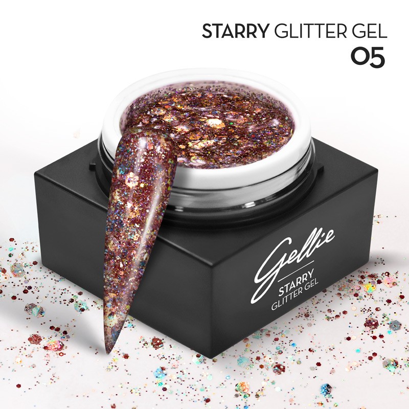 GELLIE STARRY GLITTER GEL 05 15ML