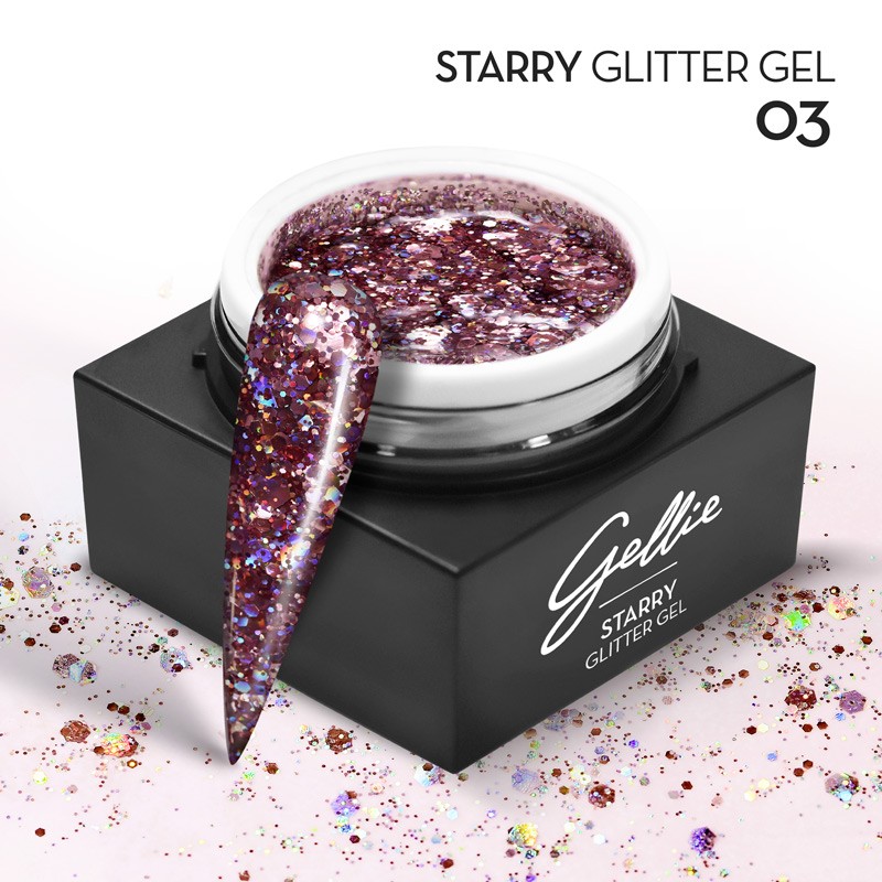 GELLIE STARRY GLITTER GEL 03 15ML