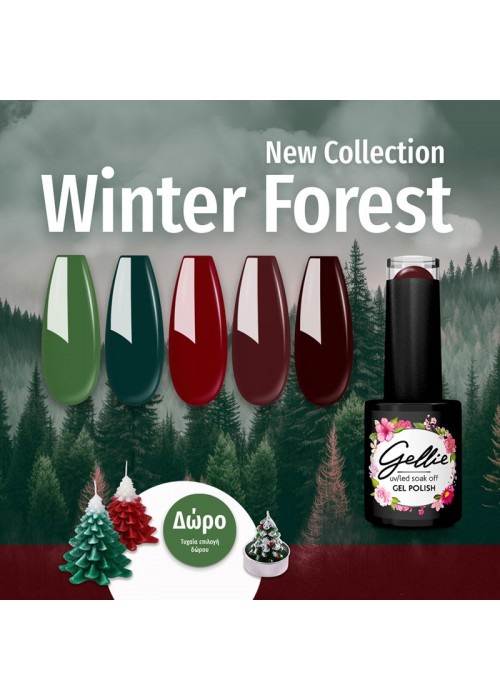 GELLIE KIT WINTER FOREST COLOURS 5TEM