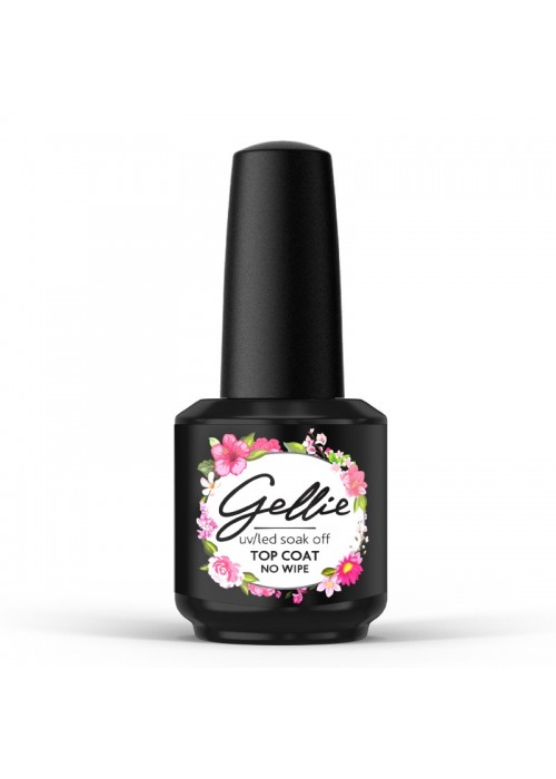 GELLIE TOP COAT NO WIPE 15ML