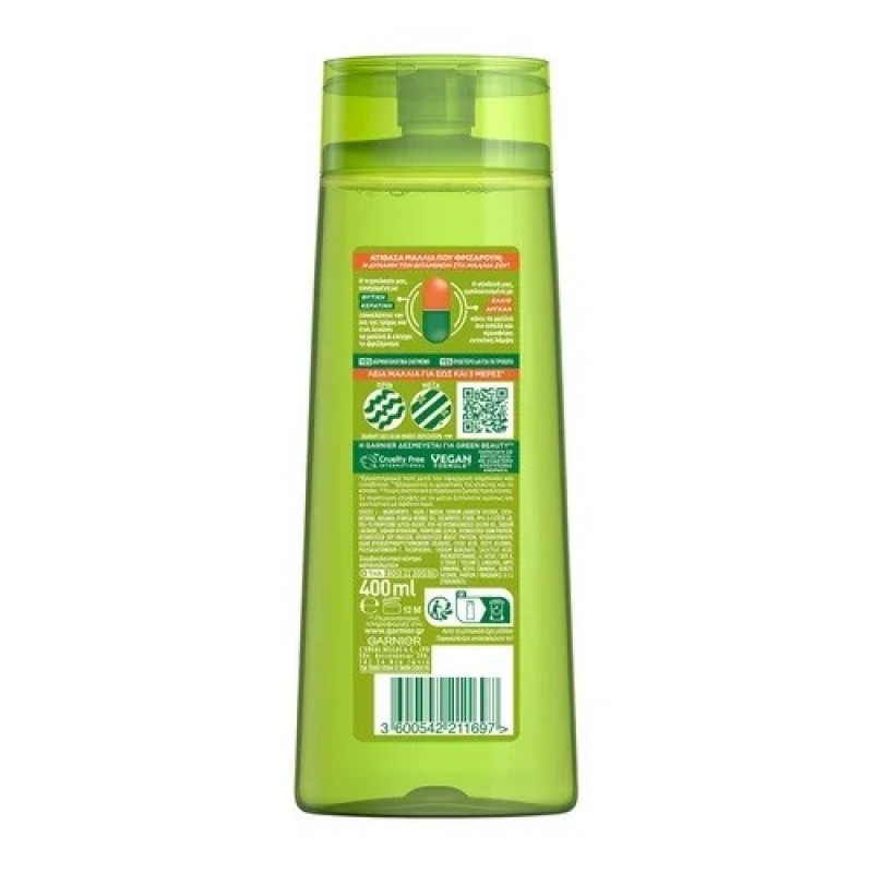 FRUCTIS SHAMPOO SLEEK AND SHINE 400ML