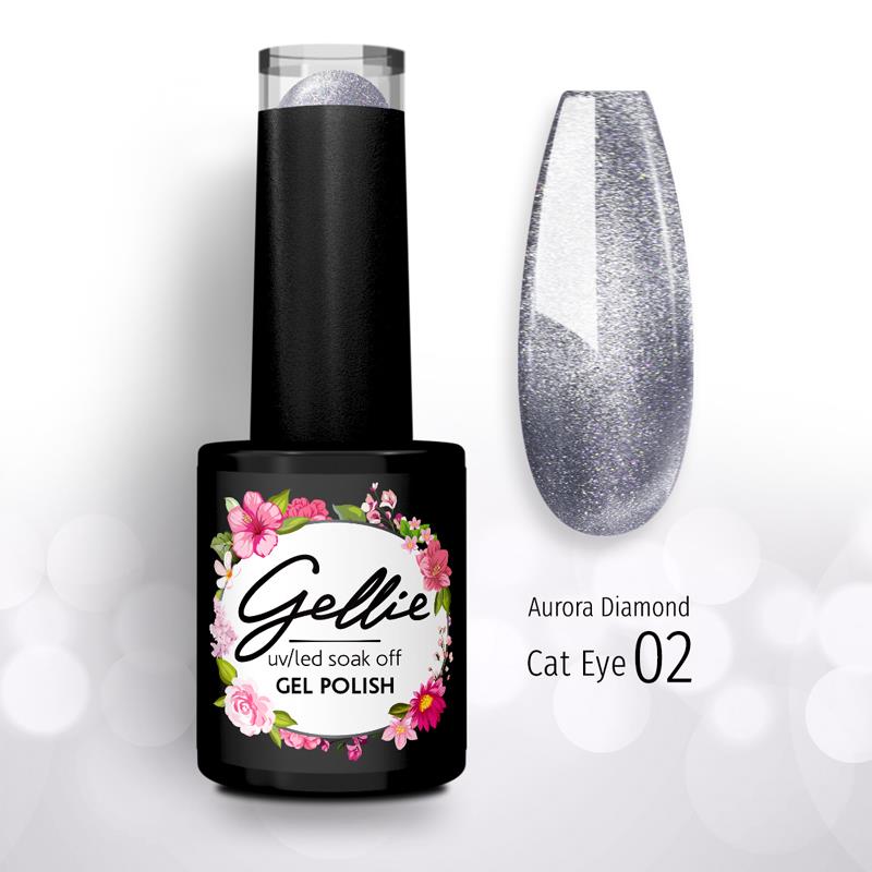 GELLIE AURORA DIAMOND CAT EYE 02 10ML