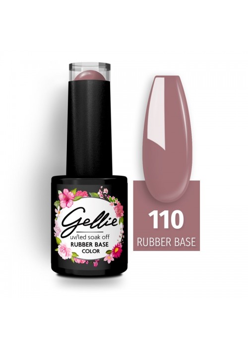 GELLIE RUBBER BASE COLOR 110 10ML - ΣΑΠΙΟ ΜΗΛΟ