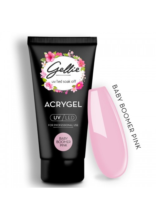 GELLIE ACRYGEL BABY BOOMER PINK 60ML