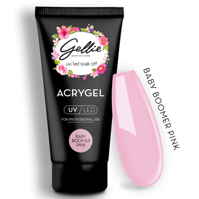 GELLIE ACRYGEL BABY BOOMER PINK 60ML