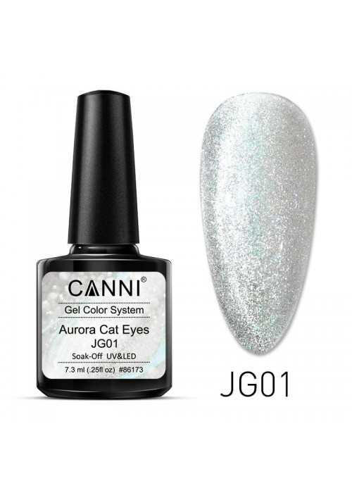 CANNI AURORA CAT EYES GEL POLISH JG01 7.3ML