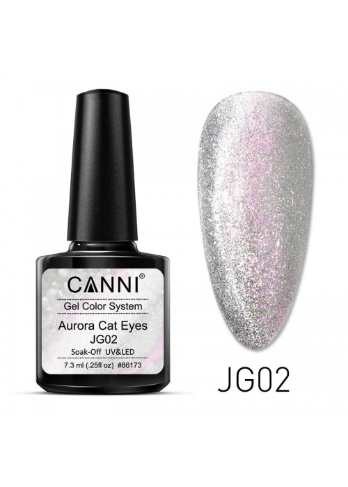 CANNI AURORA CAT EYES GEL POLISH JG02 7.3ML