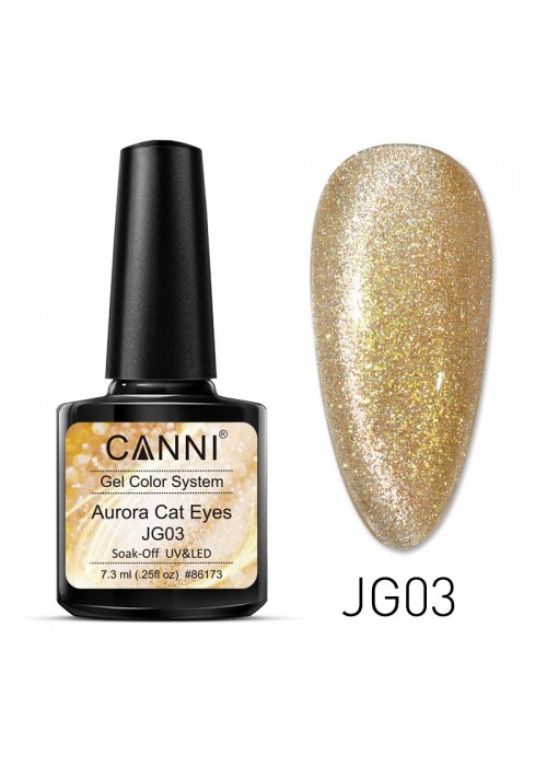 CANNI AURORA CAT EYES GEL POLISH JG03 7.3ML