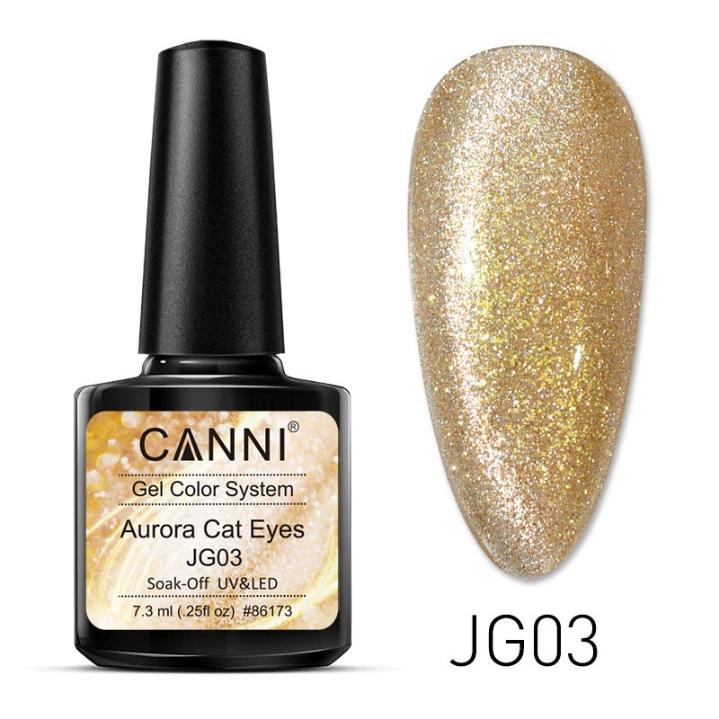 CANNI AURORA CAT EYES GEL POLISH JG03 7.3ML