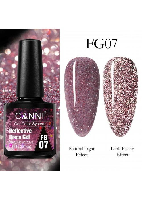 CANNI REFLECTIVE DISCO GEL FG07 7.3ML