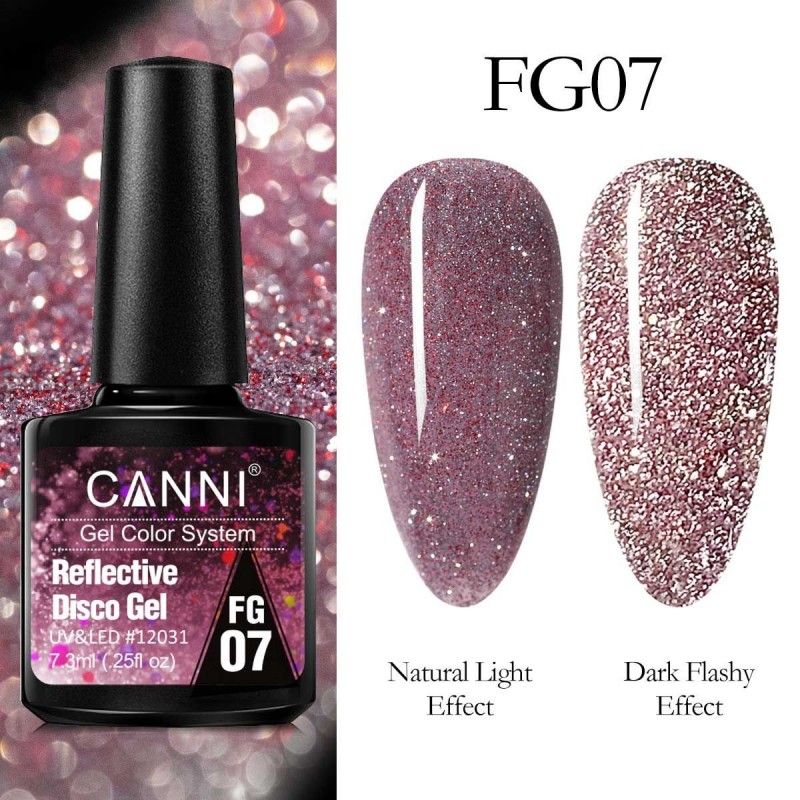 CANNI REFLECTIVE DISCO GEL FG07 7.3ML