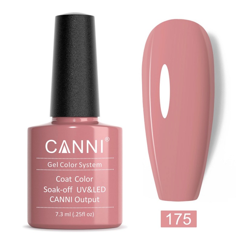 CANNI HYBRID NAIL COLOR N.175 PALE PINK 7.3ML