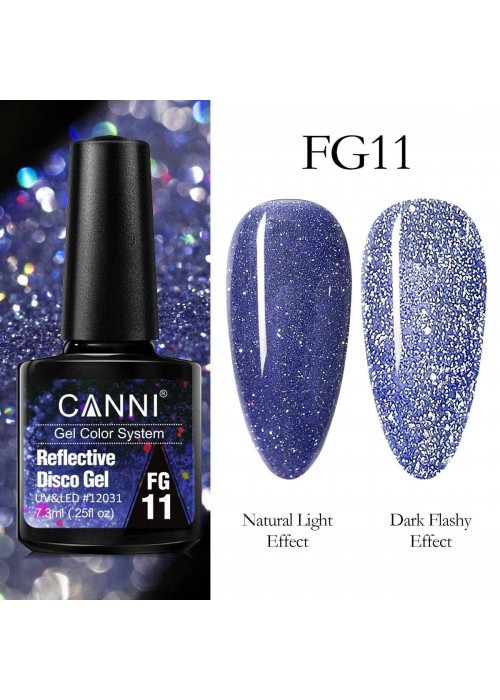 CANNI REFLECTIVE DISCO GEL FG11 7.3ML