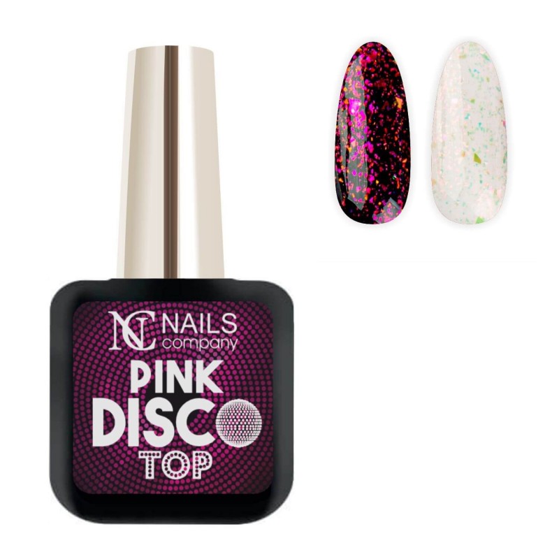 NC NAILS TOP COAT PINK DISCO 11ML