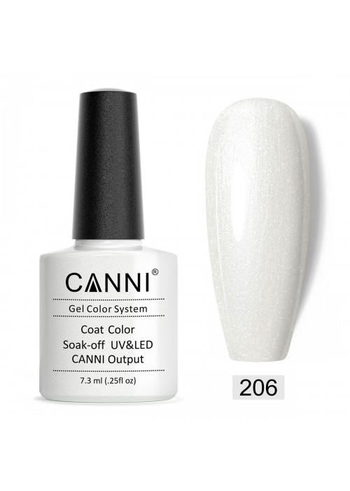 CANNI HYBRID NAIL COLOR N.206 7.3ML