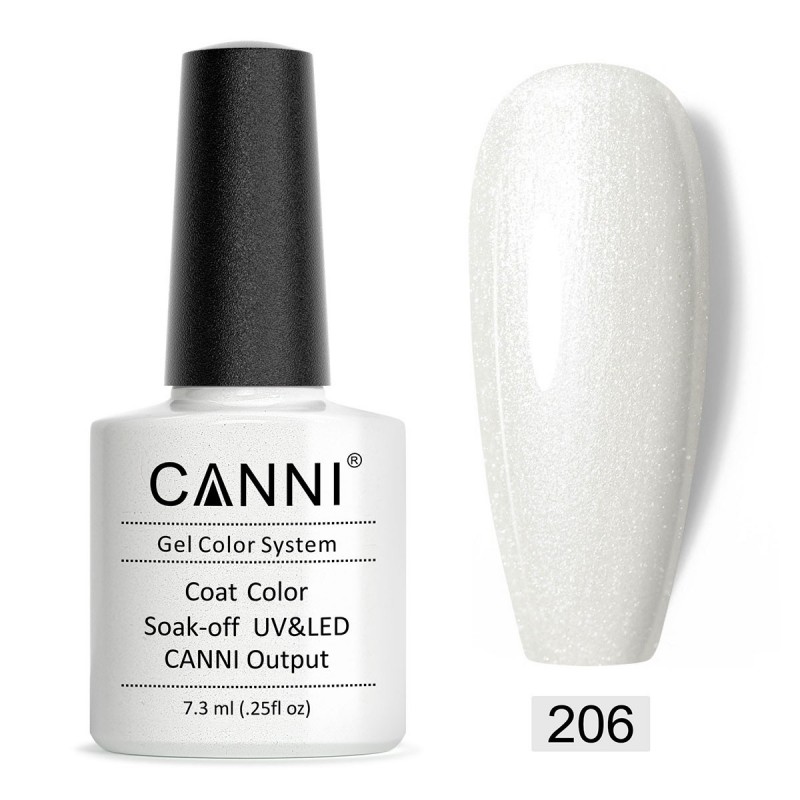 CANNI HYBRID NAIL COLOR N.206 7.3ML