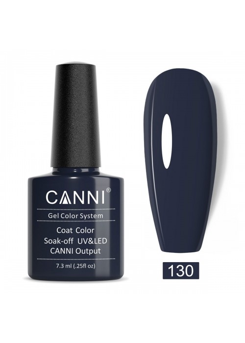 CANNI HYBRID NAIL COLOR N.130 DUSTY GREY 7.3ML