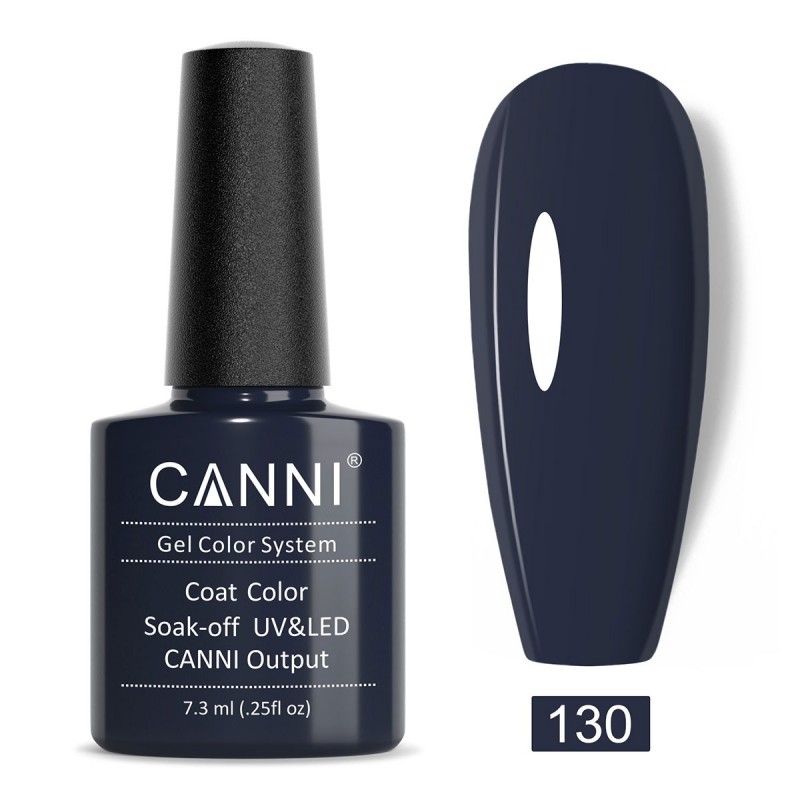 CANNI HYBRID NAIL COLOR N.130 DUSTY GREY 7.3ML