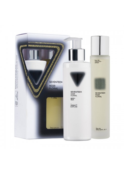 SEVENTEEN NOIR FLORAL EDT 50ML + BODY LOTION 200ML