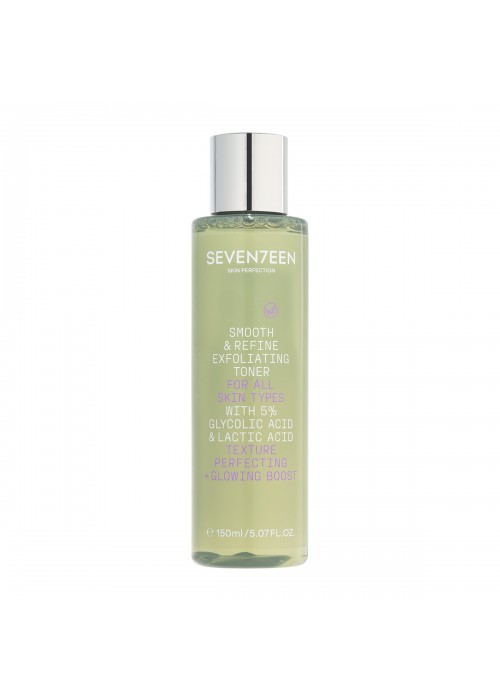 SEVENTEEN SMOOTH REFINE EXFOLIATING TONER AHA 150ML