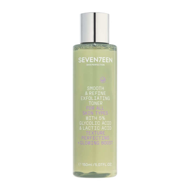 SEVENTEEN SMOOTH REFINE EXFOLIATING TONER AHA 150ML