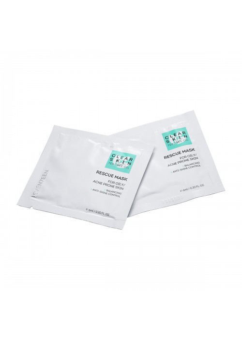 SEVENTEEN CLEAR SKIN RESQUE MASK SACHET 6ML +6ML