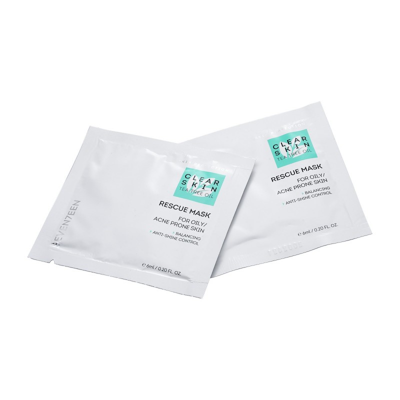 SEVENTEEN CLEAR SKIN RESQUE MASK SACHET 6ML +6ML