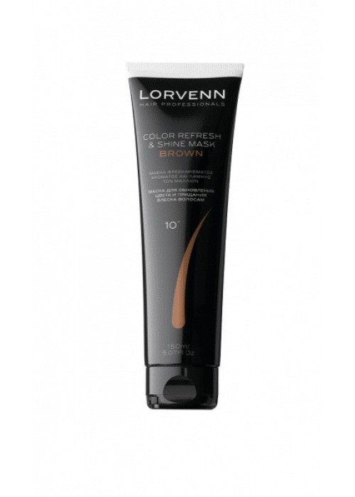 LORVENN ΜΑΣΚΑ ΜΑΛΛΙΩΝ BROWN 150ML