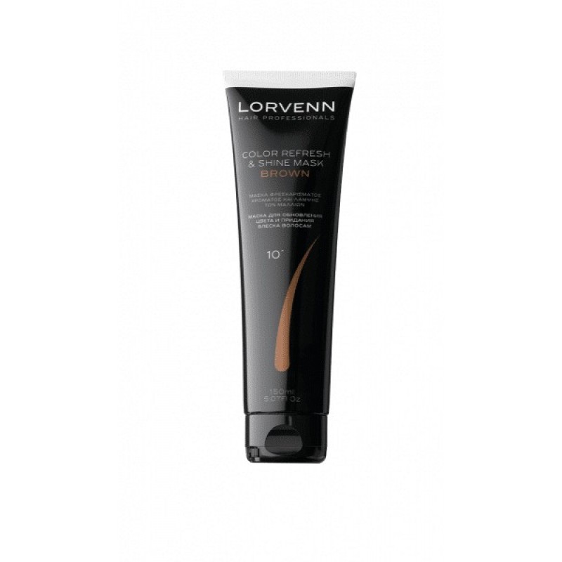 LORVENN ΜΑΣΚΑ ΜΑΛΛΙΩΝ BROWN 150ML