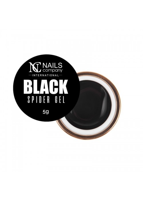 NC NAILS SPIDER GEL BLACK 5GR