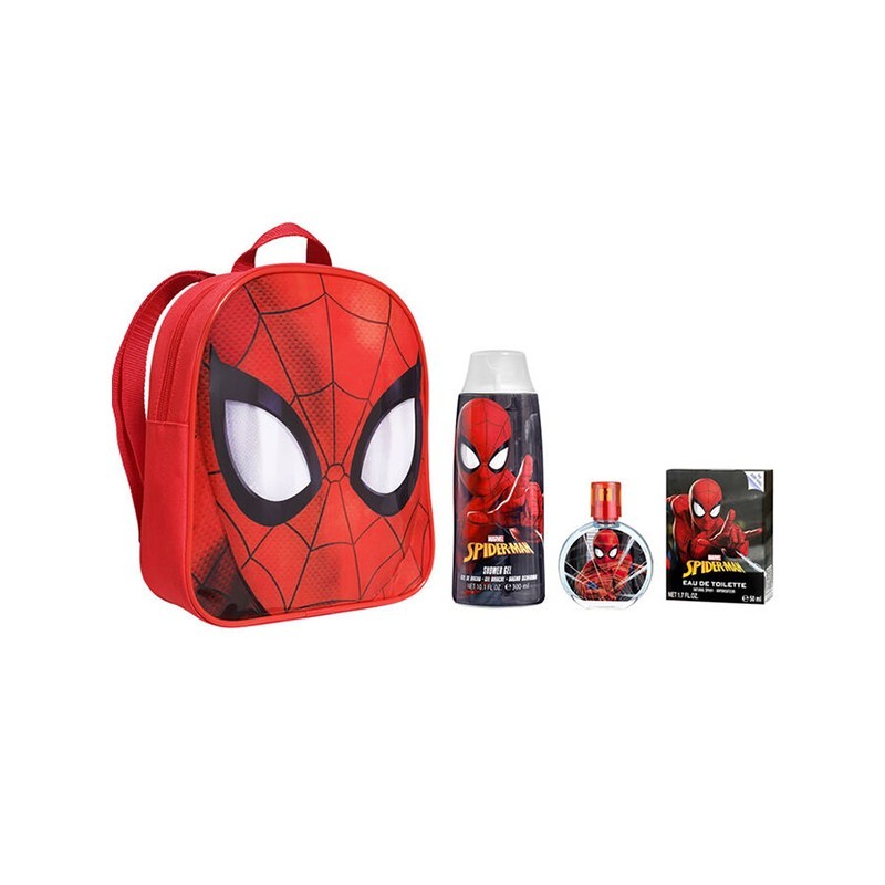 SPIDERMAN MOSCHILA EDT 50ML + SHOWER GEL 300ML