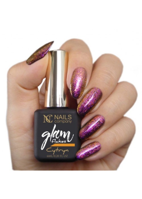 NC NAILS GLAM FLAKES CYTRYN 6ML