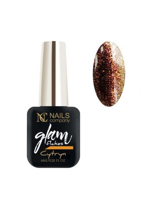 NC NAILS GLAM FLAKES CYTRYN 6ML