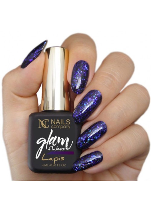 NC NAILS GLAM FLAKES LAPIS 6ML